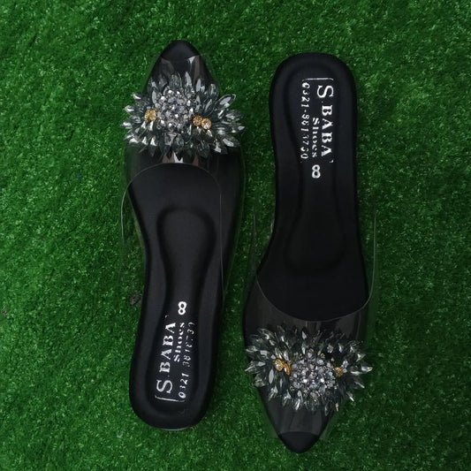 Women's Synthetic Leather Fancy Flip Flop